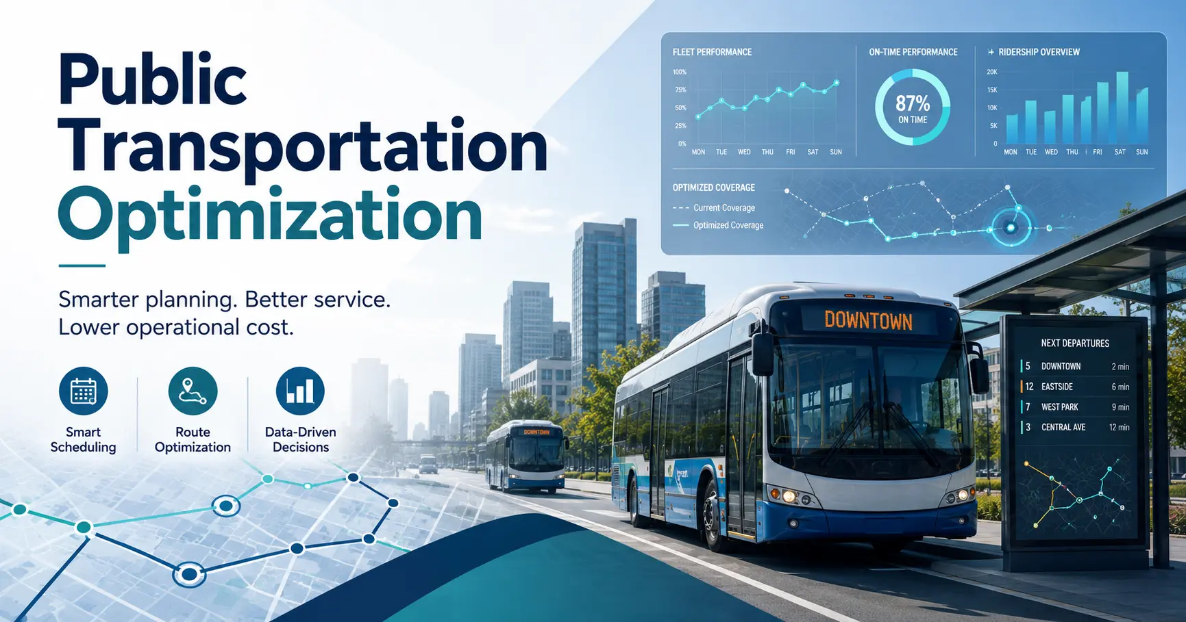Public Transportation Optimization: Turning Complex Transit Operations into Smarter Decisions